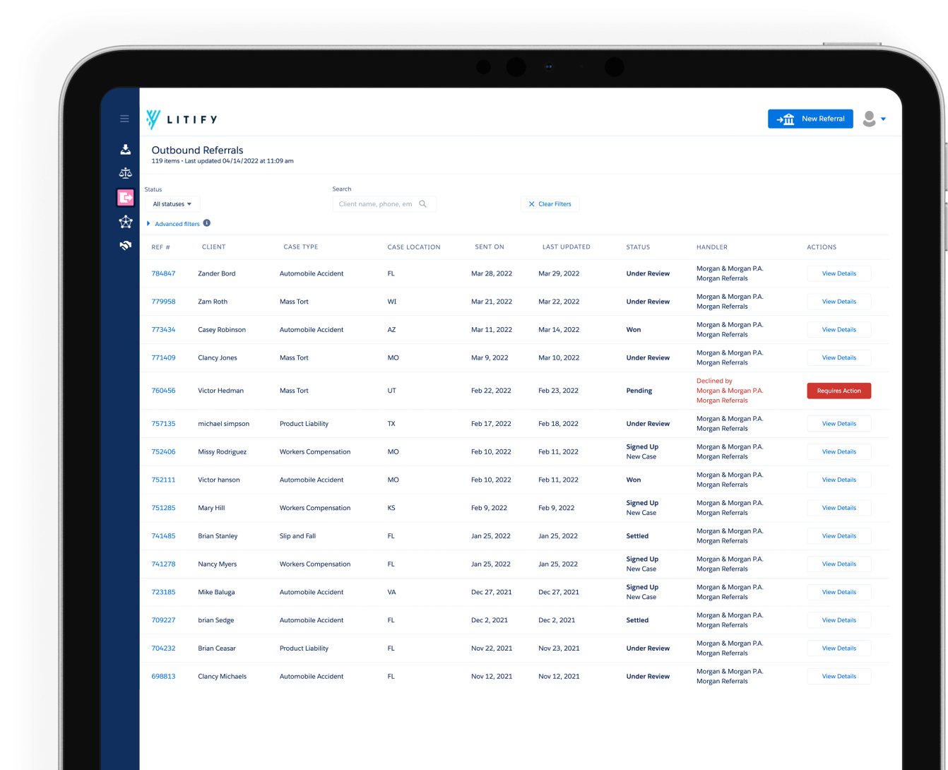 Litify Referral Network